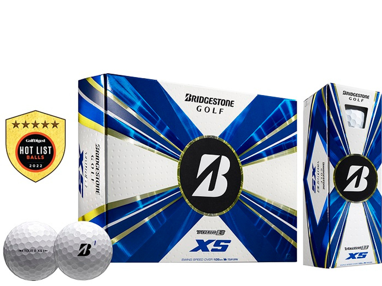 Bridgestone Tour B XS Golf Balls | RockBottomGolf.com